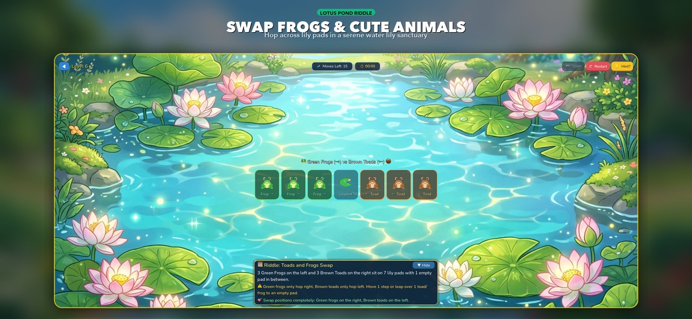 Chapter 3 Lotus Pond Sanctuary and Frogs Swap