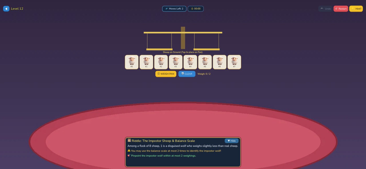 Raw In-Game Balance Scale